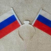 Ободок-флаг «Россия», световой.
